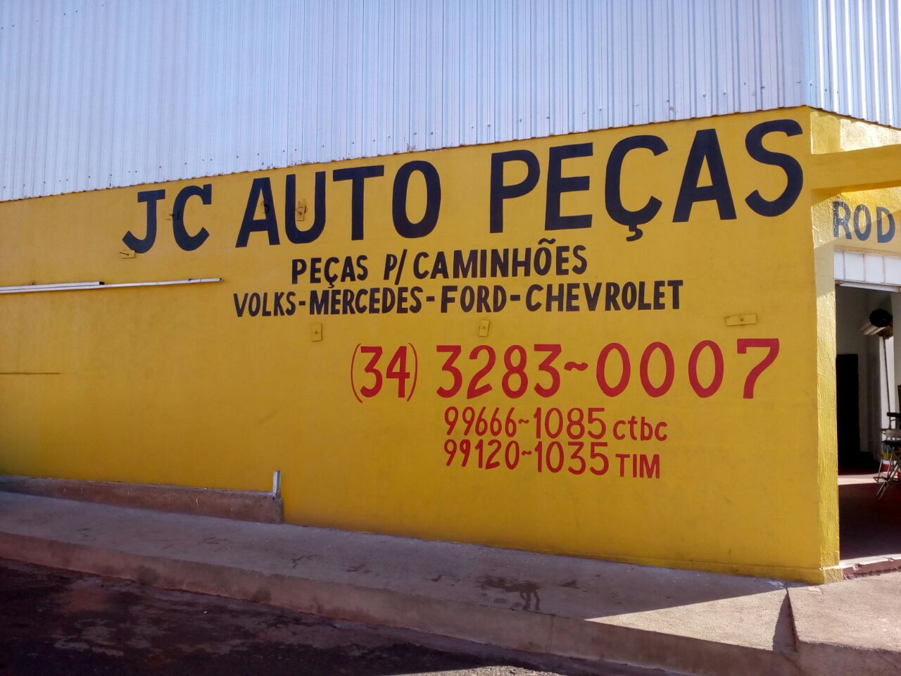 JC AUTO PEÇAS E SERVIÇOS EM MONTE ALEGRE DE MINAS