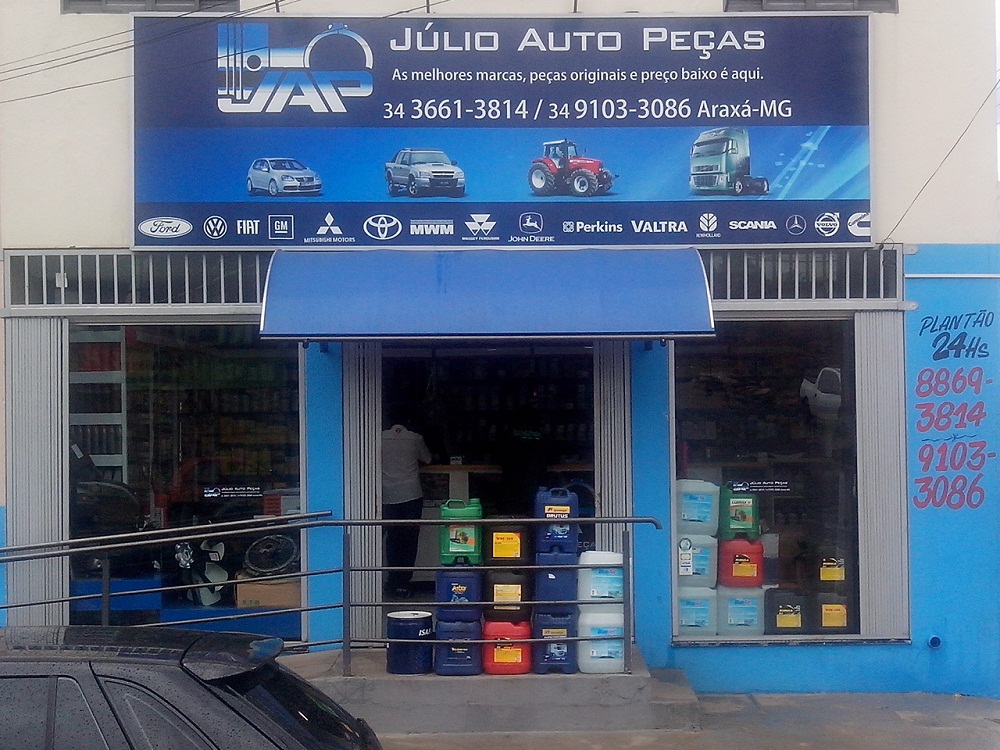 JAP - JÚLIO AUTO PEÇAS EM ARAXÁ