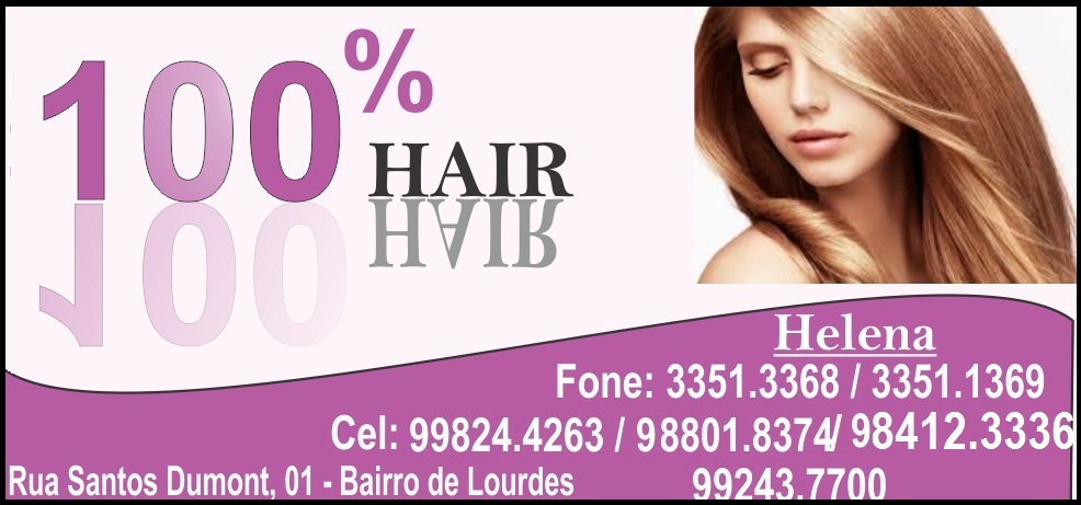CEM POR CENTO HAIR - SALÃO DE BELEZA EM SACRAMENTO