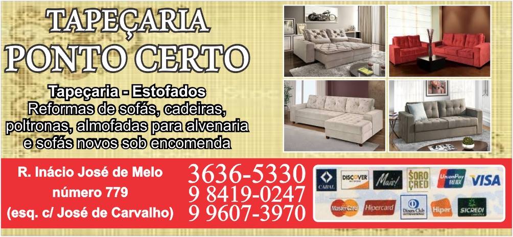 TAPEÇARIA PONTO CERTO - TAPEÇARIA E ESTOFADOS EM JATAÍ