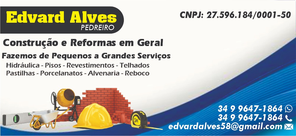PEDREIRO DA BASE AO ACABAMENTO - CONSTRUTOR EM UBERLÂNDIA