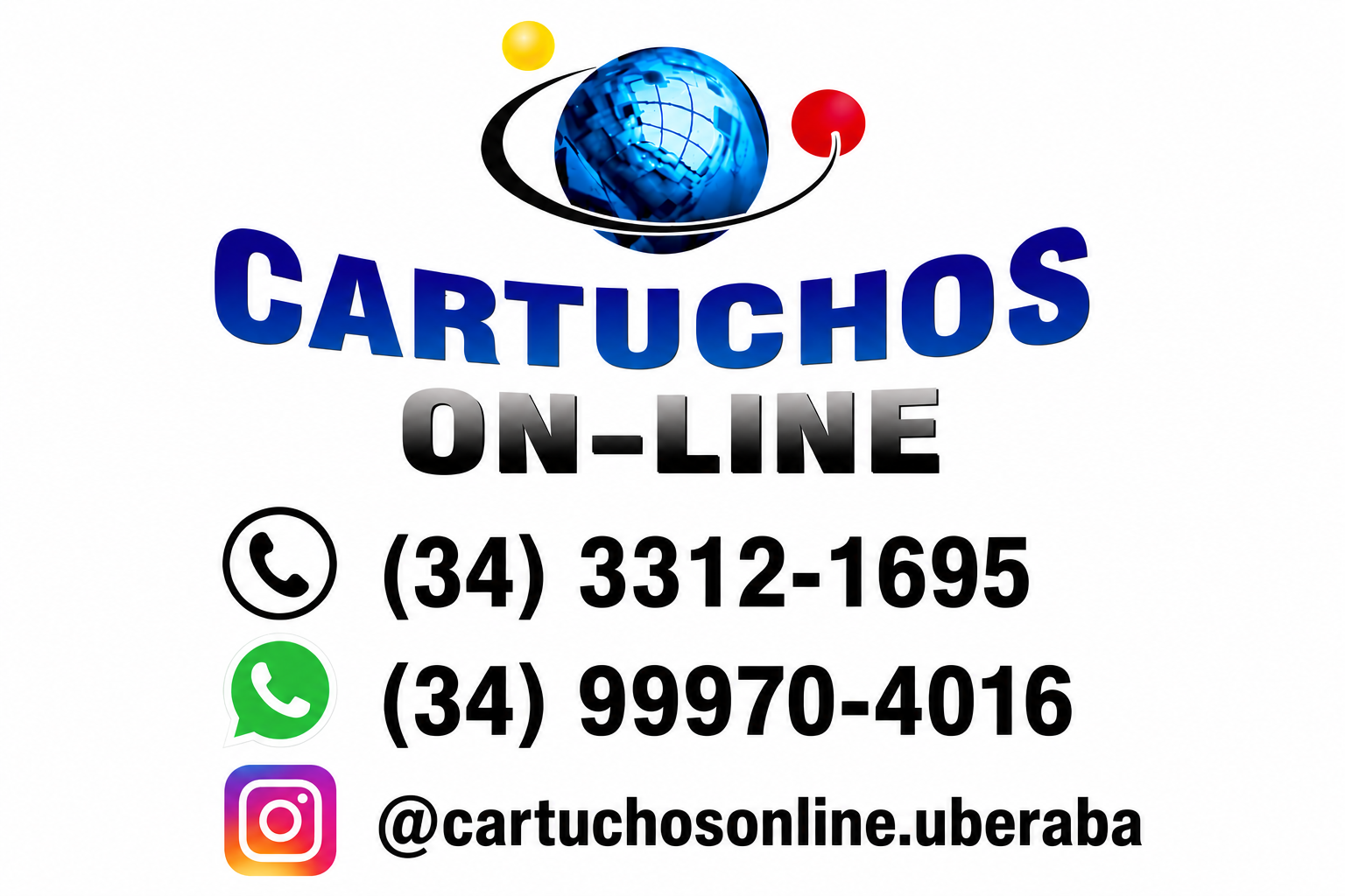 CARTUCHOS ON-LINE - RECARGA DE CARTUCHOS EM UBERABA