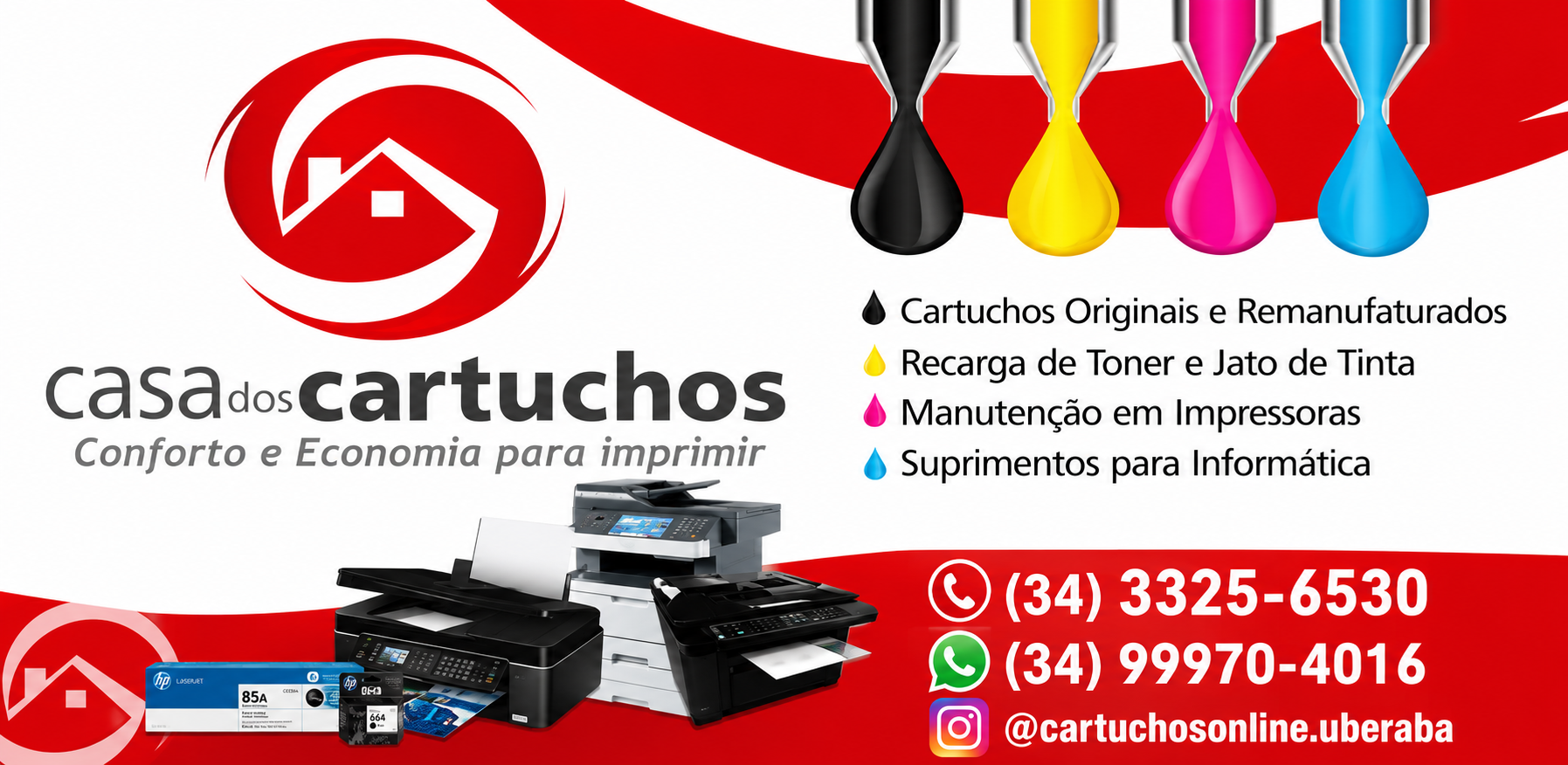 CASA DOS CARTUCHOS - RECARGAS EM UBERABA