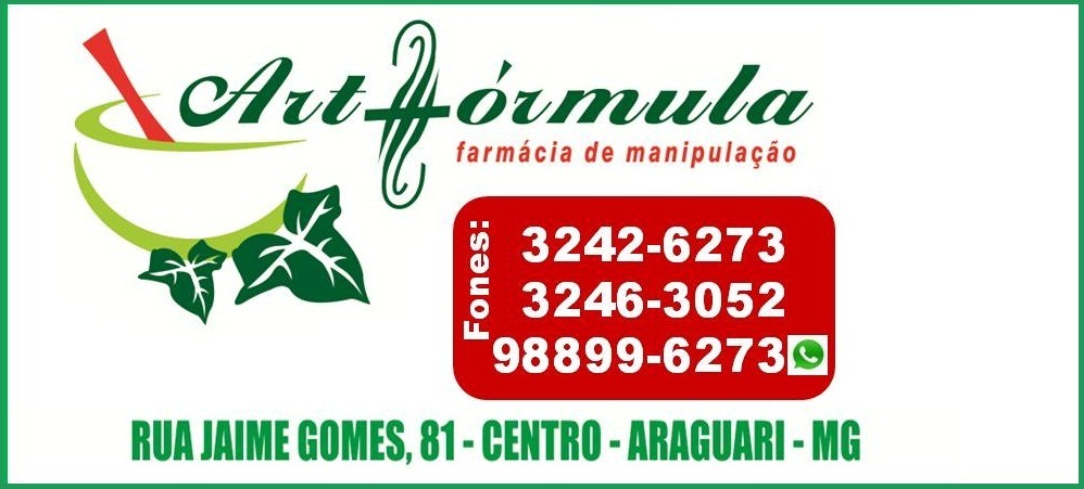 ART FÓRMULA - FARMÁCIA DE MANIPULAÇÃO EM ARAGUARI