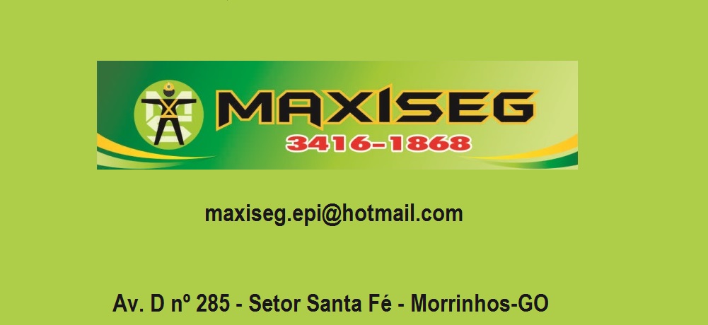 MAXISEG - EQUIPAMENTO DE PROTEÇÃO INDIVIDUAL EM MORRINHOS