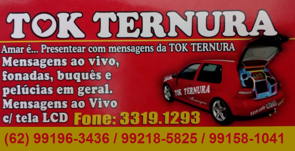TOK TERNURA - MENSAGENS AO VIVO EM ANÁPOLIS